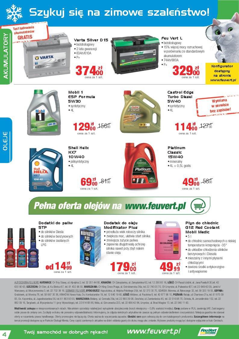 Gazetka promocyjna Feu Vert str. 4